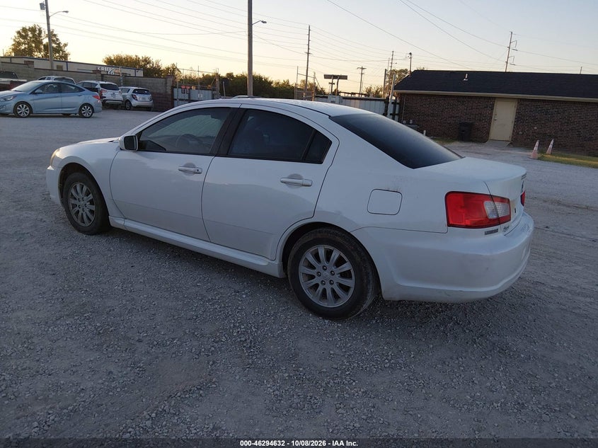 Vin: 4a32b2ff3ae010114, lot: 46794795, mitsubishi galant fe 20103