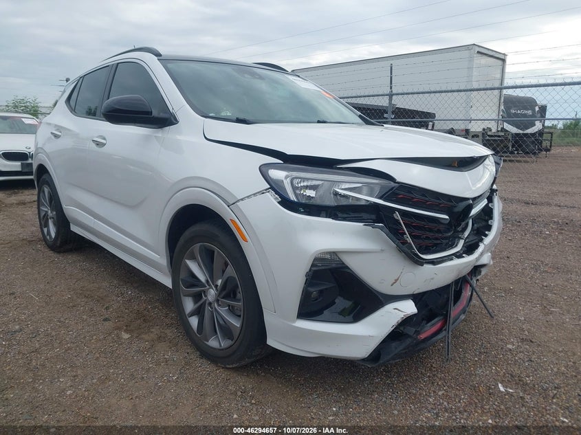 Vin: kl4mmdsl8mb059080, lot: 46794820, buick encore gx fwd select 20211