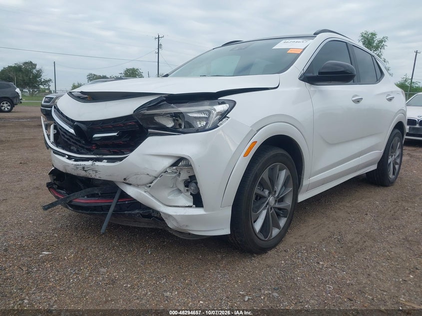 Vin: kl4mmdsl8mb059080, lot: 46794820, buick encore gx fwd select 20212