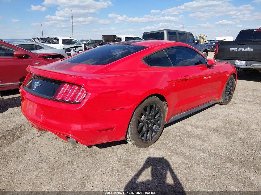 Vin: 1fa6p8am4g5256375, lot: 46794837, ford mustang v6 20164
