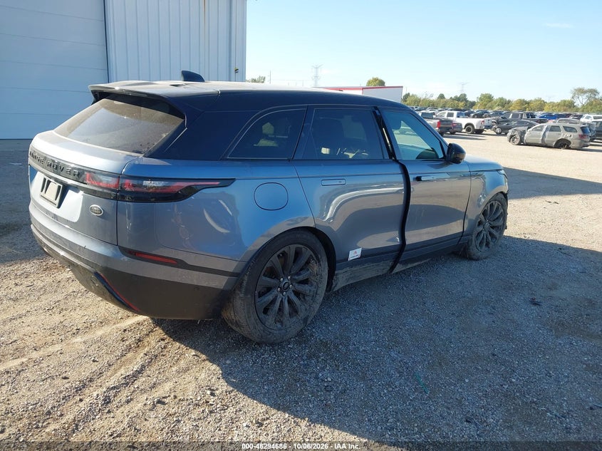 Vin: salyj2eu2ma307816, lot: 46794849, land rover range rover velar p340 s 20214