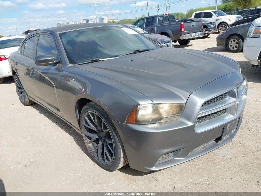 Vin: 2c3cdxbg8ch209320, lot: 46794856, dodge charger se 20121