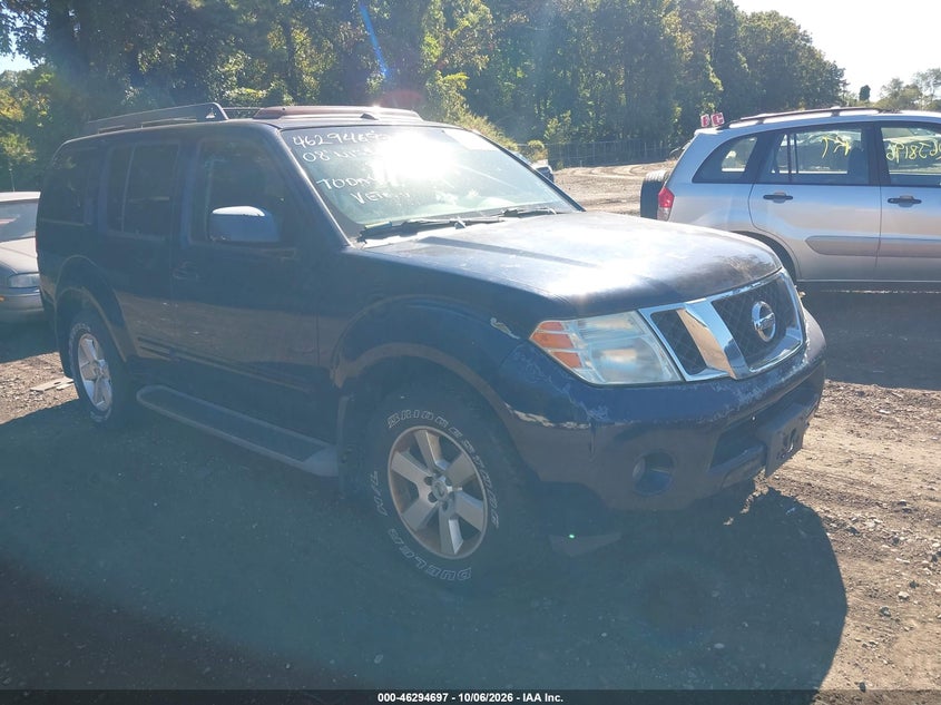 2008 NISSAN PATHFINDER S/LE/SE