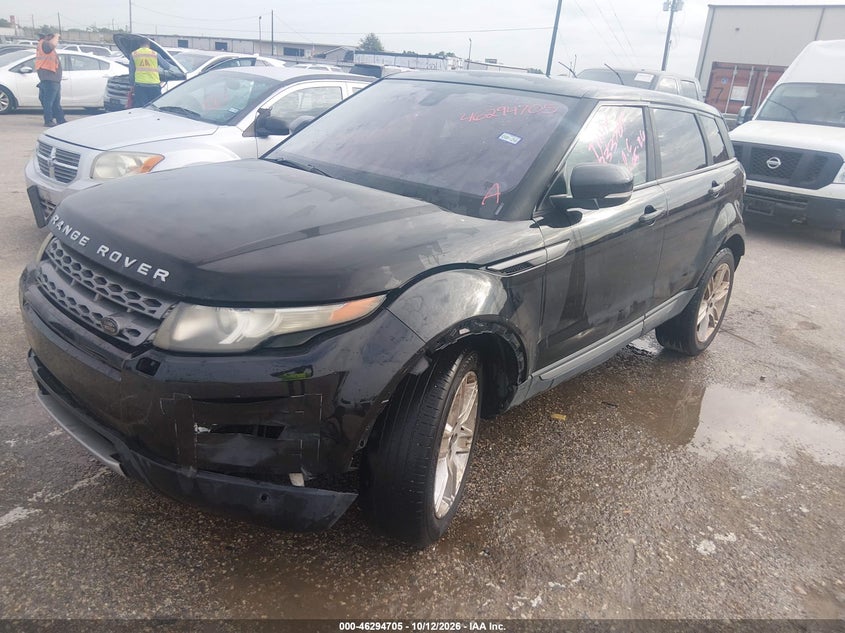 Vin: salvp2bg0dh833787, lot: 46794868, land rover range rover evoque pure 20132