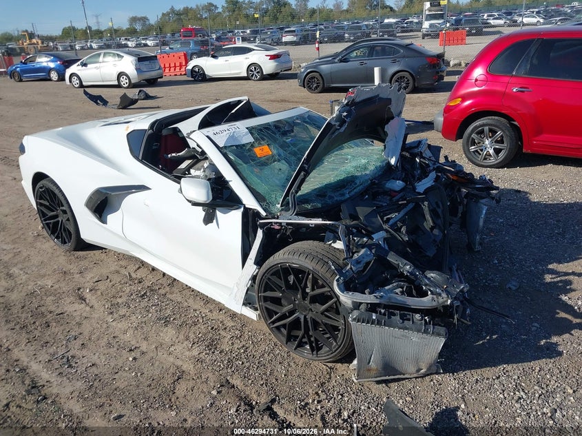 2021 CHEVROLET CORVETTE STINGRAY RWD  1LT