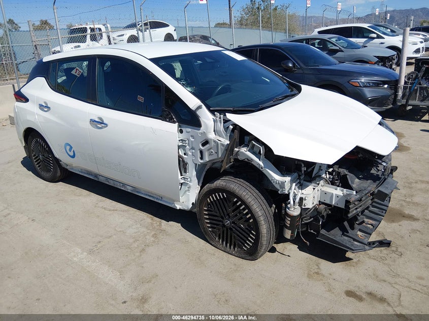 Vin: 1n4cz1cv0pc552726, lot: 46794898, nissan leaf sv plus 60 kwh 20231