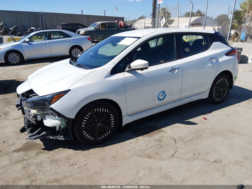 Vin: 1n4cz1cv0pc552726, lot: 46794898, nissan leaf sv plus 60 kwh 20232