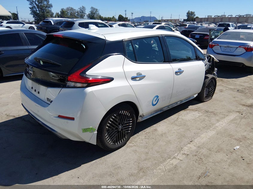 Vin: 1n4cz1cv0pc552726, lot: 46794898, nissan leaf sv plus 60 kwh 20234