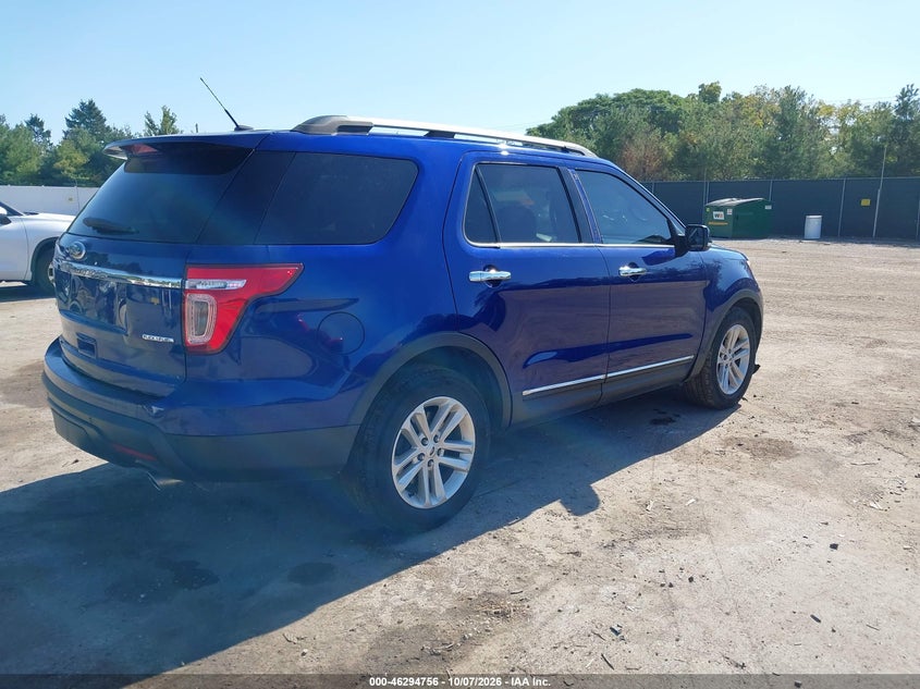 Vin: 1fm5k7d86dgb56710, lot: 46794919, ford explorer xlt 20134