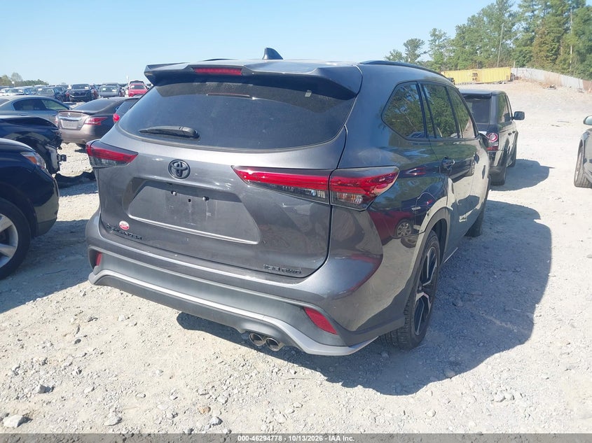 Vin: 5tdjzrbh7ms063830, lot: 46794941, toyota highlander xse 20214