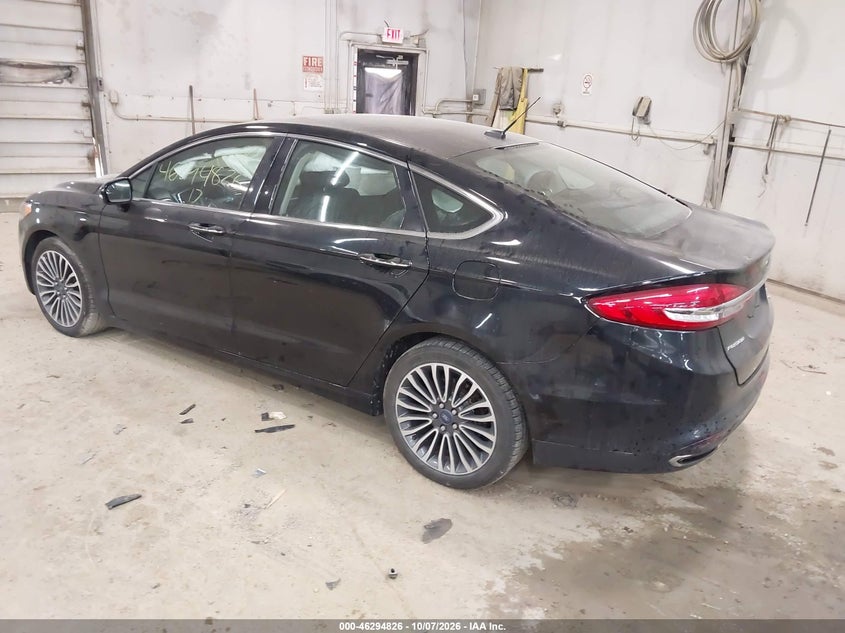 Vin: 3fa6p0t90hr262988, lot: 46794989, ford fusion se 20173