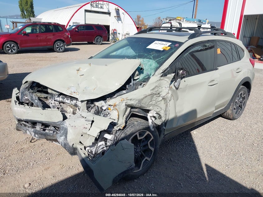 Vin: jf2gpalc9g8348821, lot: 46795008, subaru crosstrek 2.0i limited 20162