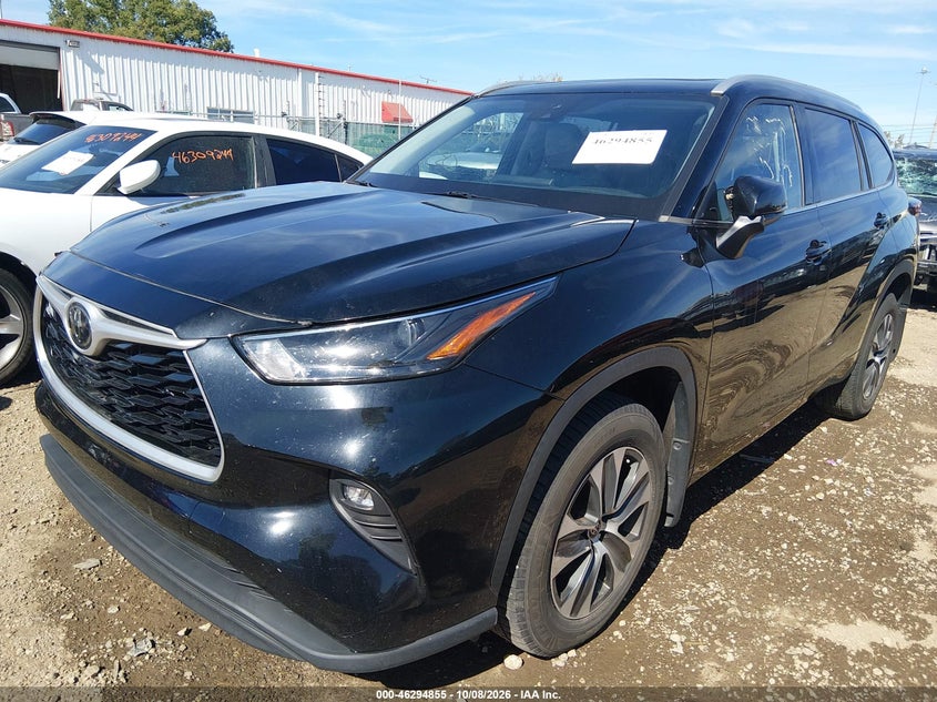 2022 Toyota Highlander Xle, Theft Recovery, IAAI, VIN 5TDHZRBH2NS162751 — photo 2