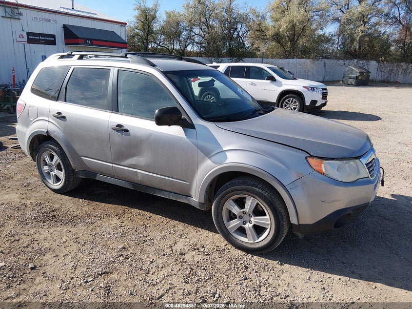 Vin: jf2sh6bc0ah776693, lot: 46795020, subaru forester 2.5x 20101