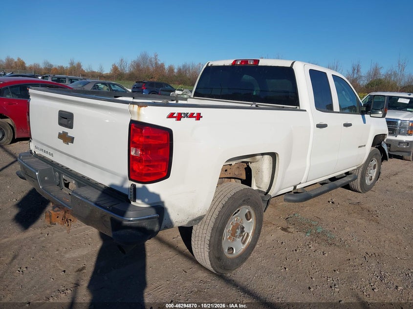 CHEVROLET SILVERADO 2500HD 2019 VIN 2GC2KREG9K1186237