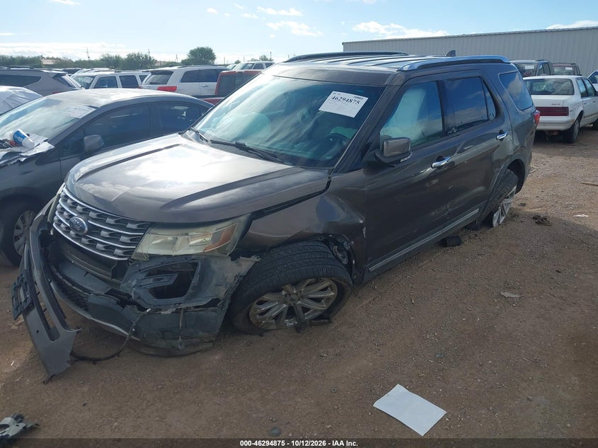 Vin: 1fm5k8f85ggc25877, lot: 46795038, ford explorer limited 20162