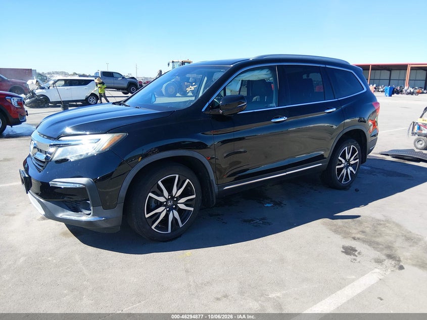 Vin: 5fnyf6h67lb010446, lot: 46795040, honda pilot awd touring 7 passenger 20202