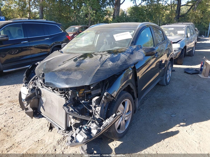 Vin: 3czru6h57lm705808, lot: 46795055, honda hr-v awd ex 20202