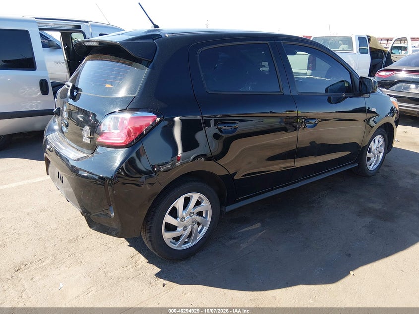 Vin: ml32auhj2nh006968, lot: 46795092, mitsubishi mirage le 20224