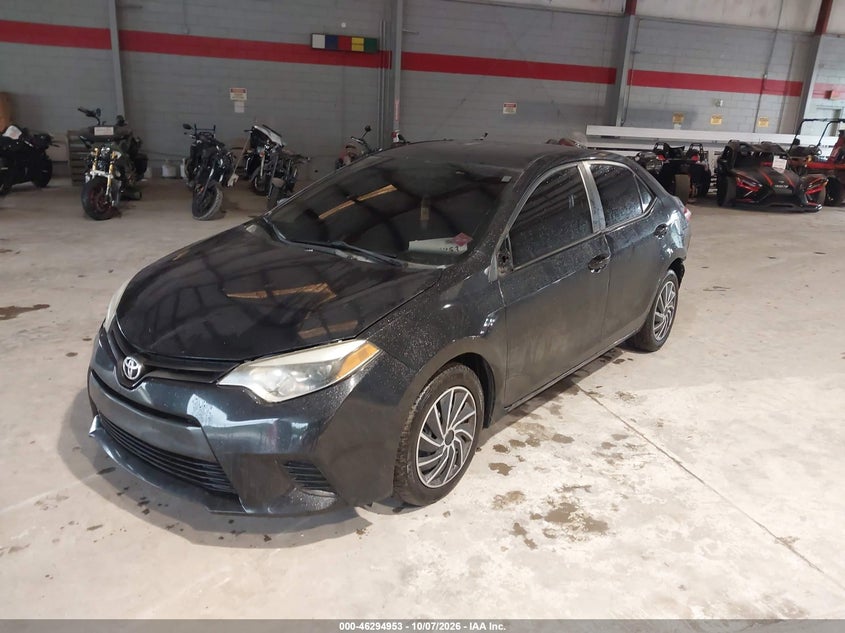 Vin: 2t1burhe5ec013213, lot: 46795116, toyota corolla le 20142