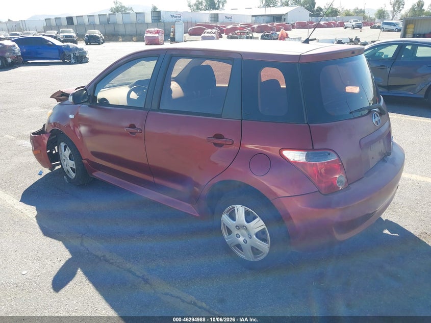SCION XA 2006 VIN JTKKT604860152356