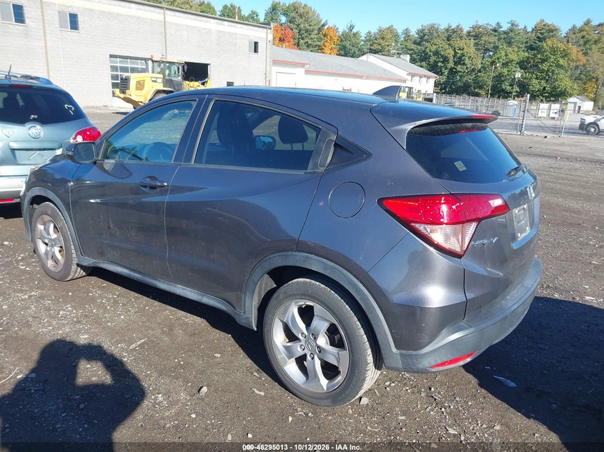 Vin: 3czru6h58gm711963, lot: 46795176, honda hr-v ex 20163