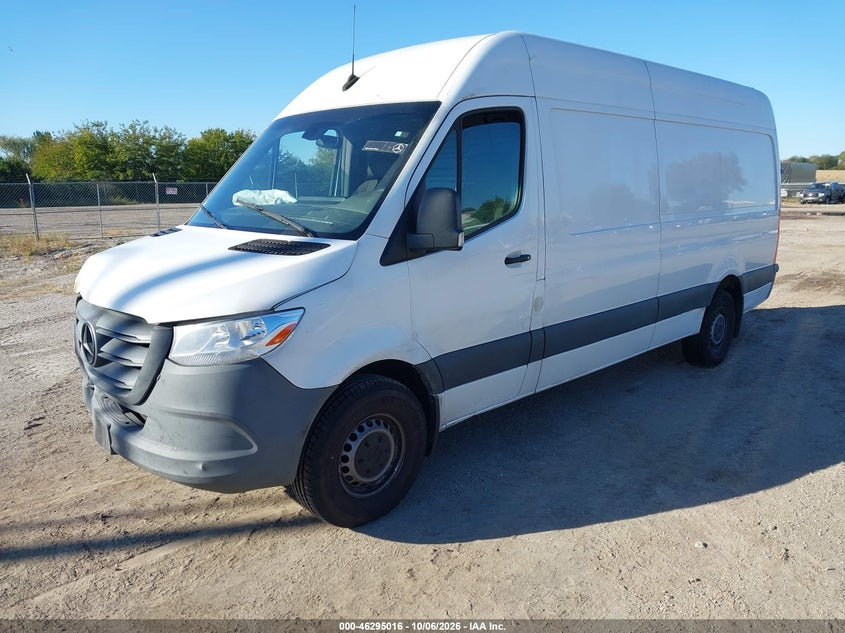 Vin: w1y4dchy6mt075948, lot: 46795179, mercedes-benz sprinter 2500 high roof i4 diesel 20212