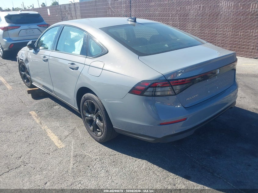 Vin: 1hgcy1f40sa081716, lot: 46795239, honda accord se 20253