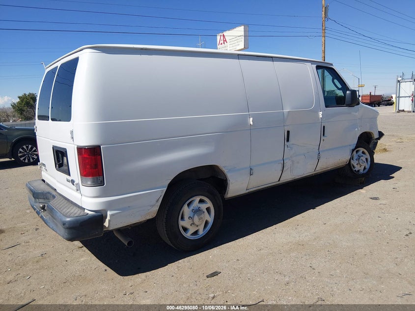 Vin: 1ftne1ew7bdb33814, lot: 46795243, ford e-150 commercial 20114