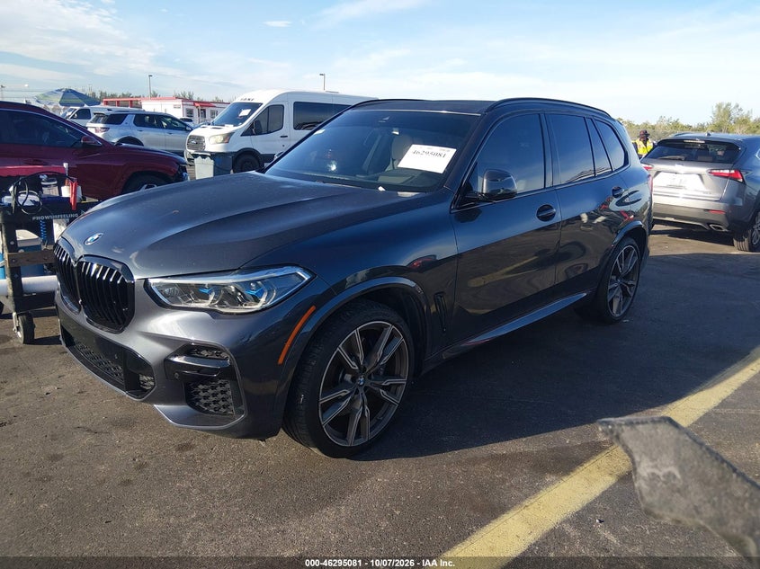 Vin: 5uxju4c08n9l30269, lot: 46795244, bmw x5 m50i 20222