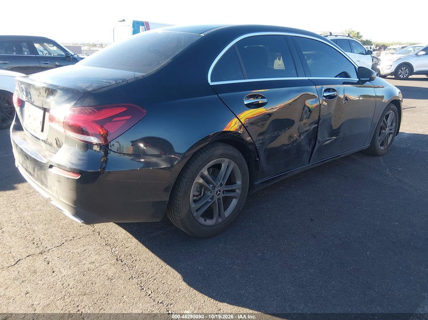 Vin: w1k3g4eb3lj216634, lot: 46795253, mercedes-benz a 220 20204