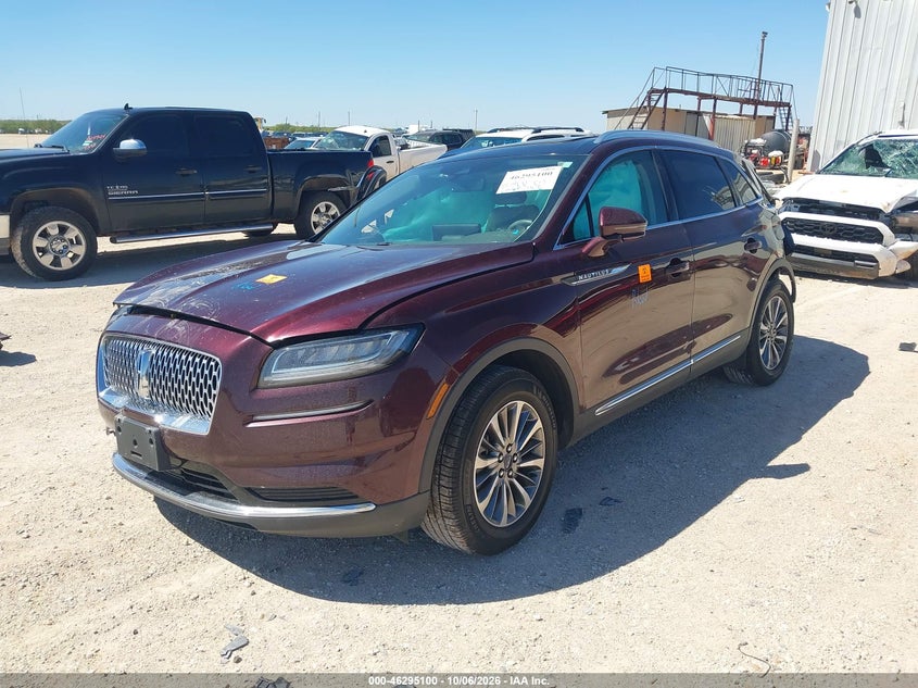 Vin: 2lmpj8k9xmbl08951, lot: 46795263, lincoln nautilus reserve 20212