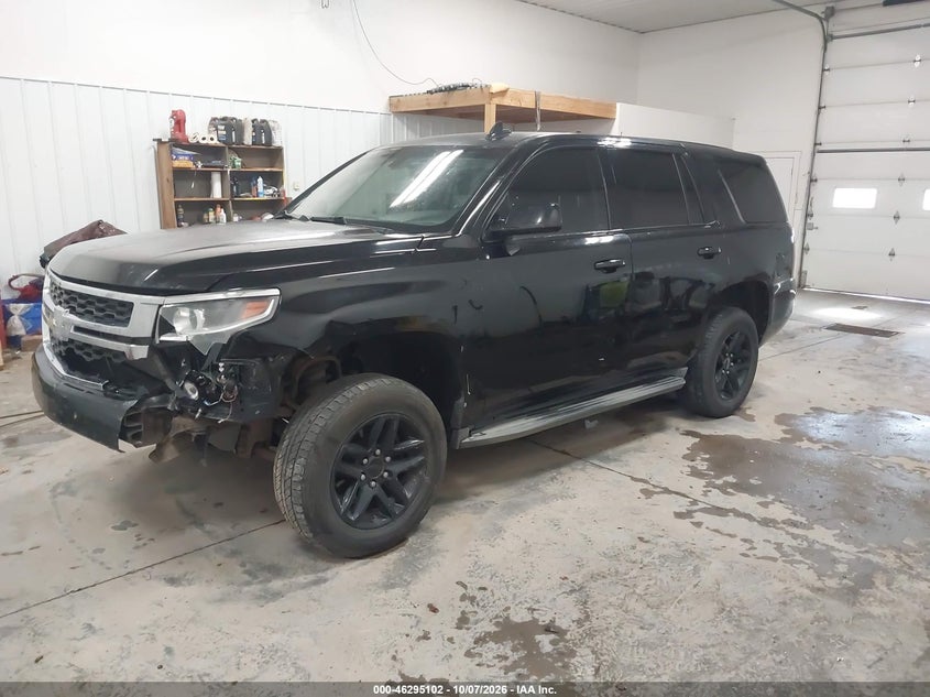 Vin: 1gnlc2ecxfr569212, lot: 46795265, chevrolet tahoe commercial fleet 20152
