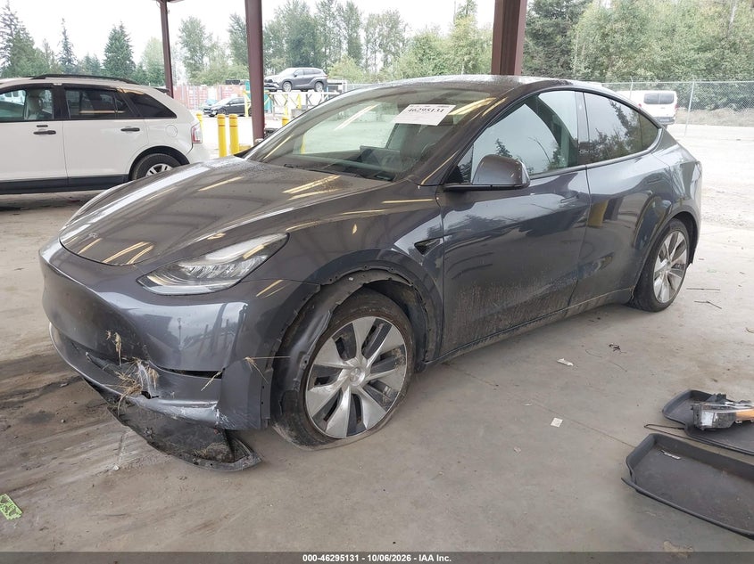 Vin: 5yjygdee3lf009212, lot: 46795294, tesla model y long range dual motor all-wheel drive 20202
