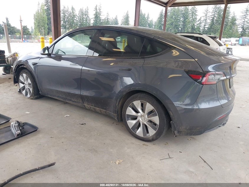 Vin: 5yjygdee3lf009212, lot: 46795294, tesla model y long range dual motor all-wheel drive 20203