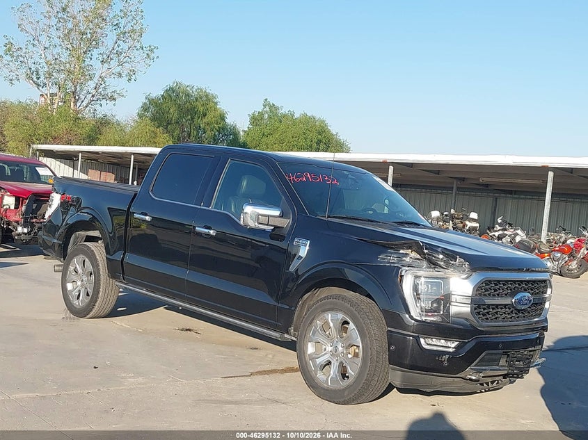 Vin: 1ftfw1e81nfc37047, lot: 46795295, ford f-150 platinum 2022 img_1