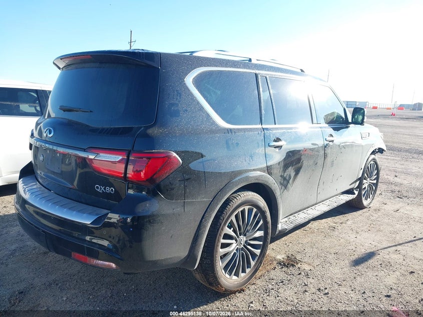 Vin: jn8az2ae9p9303904, lot: 46795301, infiniti qx80 premium select awd 20234