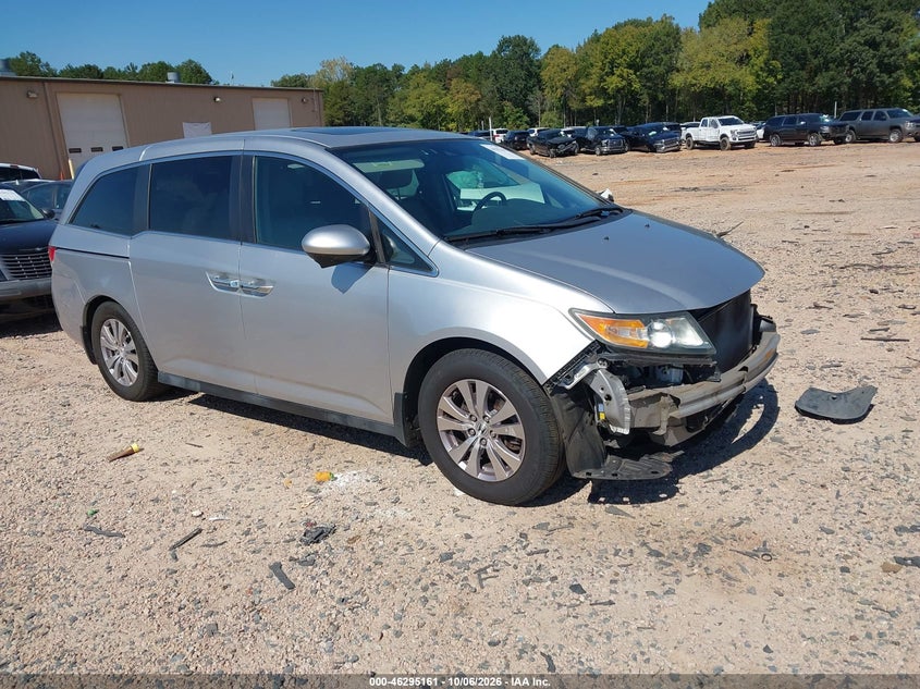 Vin: 5fnrl5h64eb089455, lot: 46795324, honda odyssey ex-l 2014 img_1