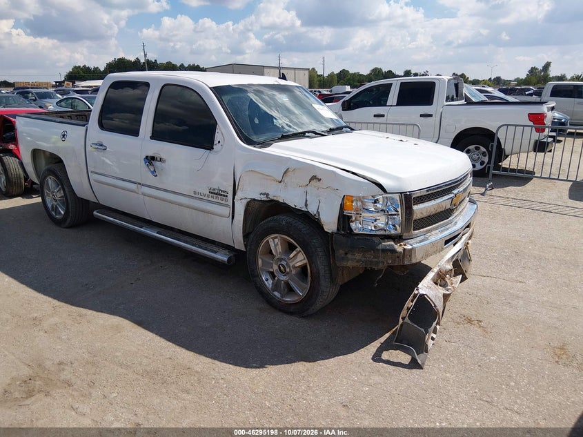 Vin: 3gcpcse00dg334105, lot: 46795361, chevrolet silverado 1500 lt 20131