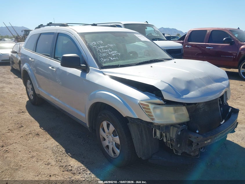Vin: 3d4pg4fb1at133254, lot: 46795381, dodge journey se 20101