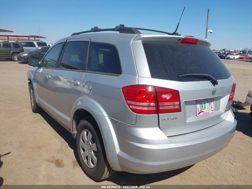 Vin: 3d4pg4fb1at133254, lot: 46795381, dodge journey se 20103