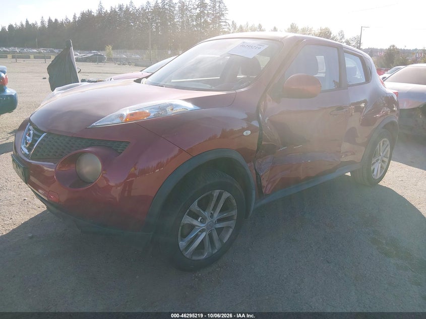 Vin: jn8af5mr3dt208522, lot: 46795382, nissan juke s 20132