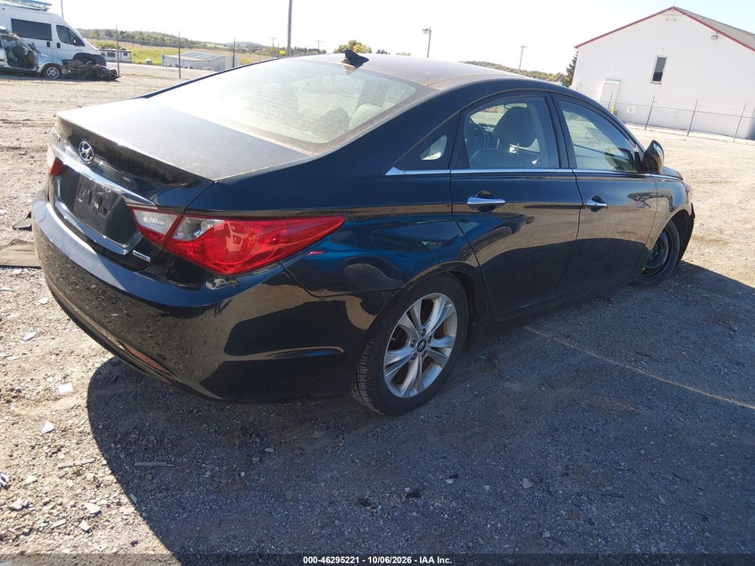 Vin: 5npec4ac4dh600705, lot: 46795384, hyundai sonata limited 20134