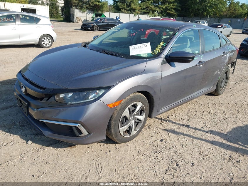 Vin: 2hgfc2f6xmh502235, lot: 46795394, honda civic lx 20212