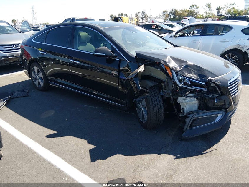 Vin: kmhe34l12ha051610, lot: 46795402, hyundai sonata hybrid limited 20171