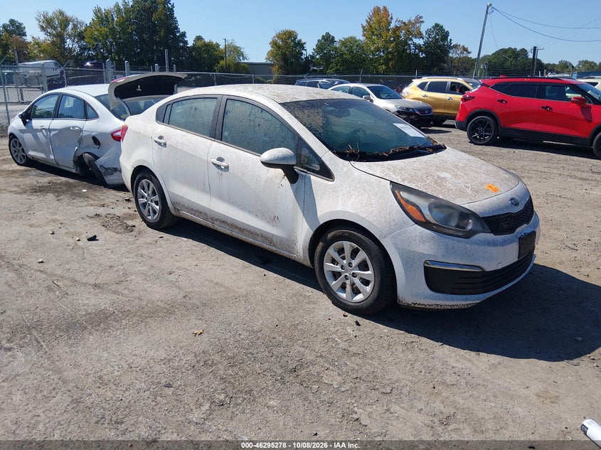 Vin: knadm4a39g6557497, lot: 46795441, kia rio lx 20161