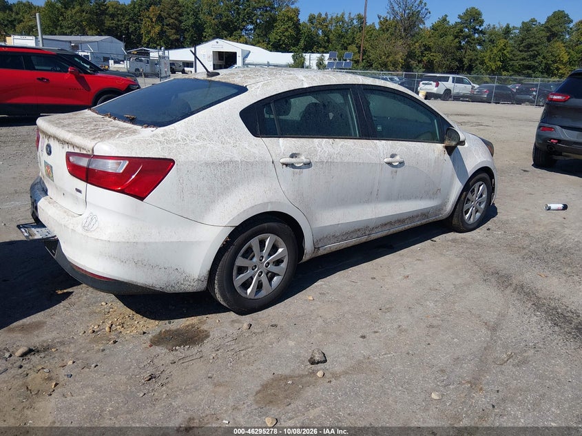 Vin: knadm4a39g6557497, lot: 46795441, kia rio lx 20164