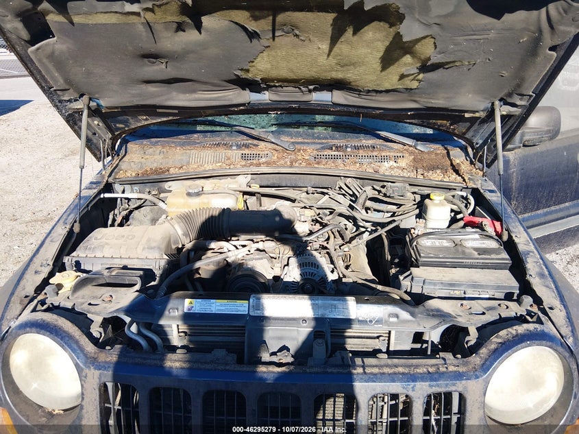 JEEP LIBERTY 2006 VIN 1J4GK48K06W270612