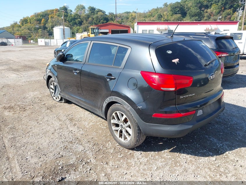 Vin: kndpbcac0g7858301, lot: 46795454, kia sportage lx 20163
