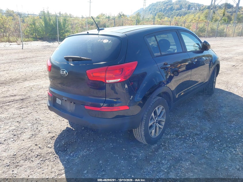 Vin: kndpbcac0g7858301, lot: 46795454, kia sportage lx 20164